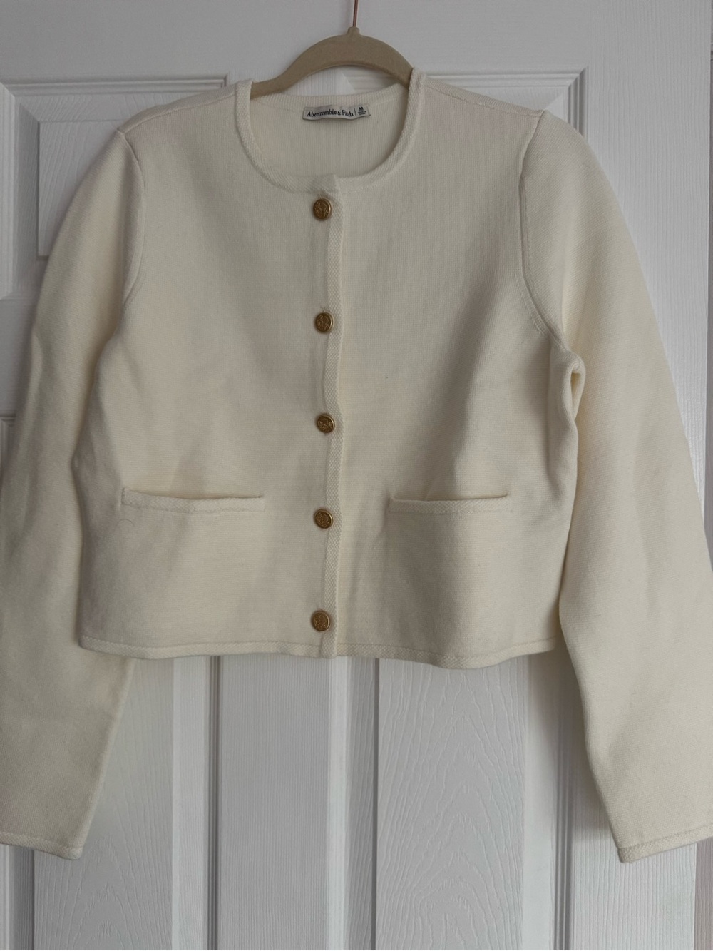 Abercrombie and Fitch lady jacket in cream